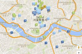 Du Lịch Hàn Quốc Cầm Trong Tay Bản Đồ Seoul Cực Kỳ Hữu Ích