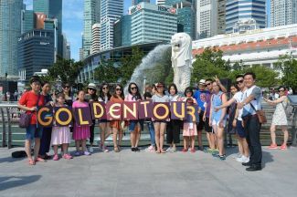 GoldenTour khám phá Singapore và kỷ niệm 15 năm thành lập