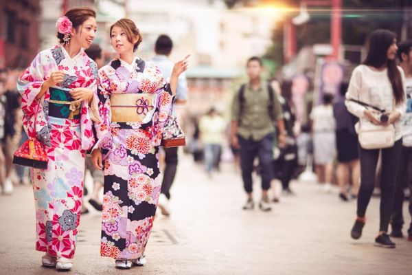 Quy tắc nghiêm ngặt khi mặc kimono ở Nhật Bản