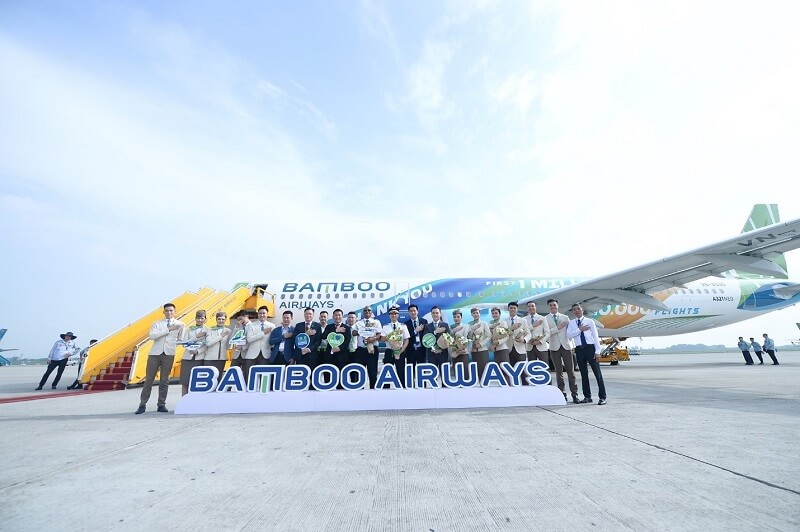 Máy bay Bamboo Airways 