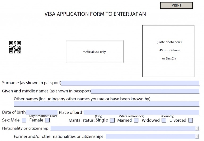 Hướng dẫn cách khai form visa Nhật Bản năm 2020 chuẩn ảnh 6