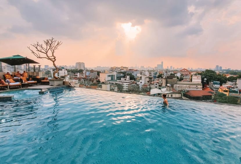 Khách sạn ở Hà Nội có tầng thượng đẹp nhất thế giới ảnh 4
