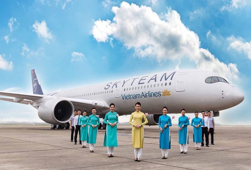 Phòng vé hàng không Vietnam Airlines ảnh 2